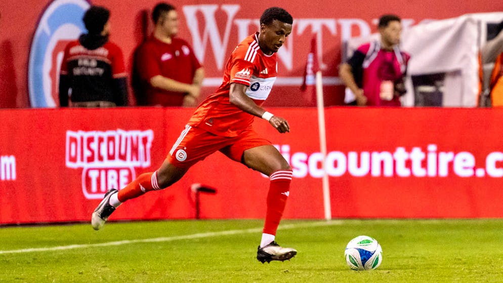 Maren Haile-Selassie s'est qualifié pour les play-off de la MLS avec les Chicago Fire.