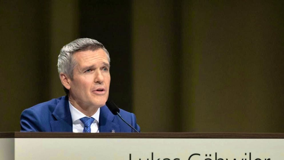 Long-time manager Lukas Gähwiler is stepping down from his position as Vice Chairman of the Board of Directors of UBS in April 2026. (archive picture)