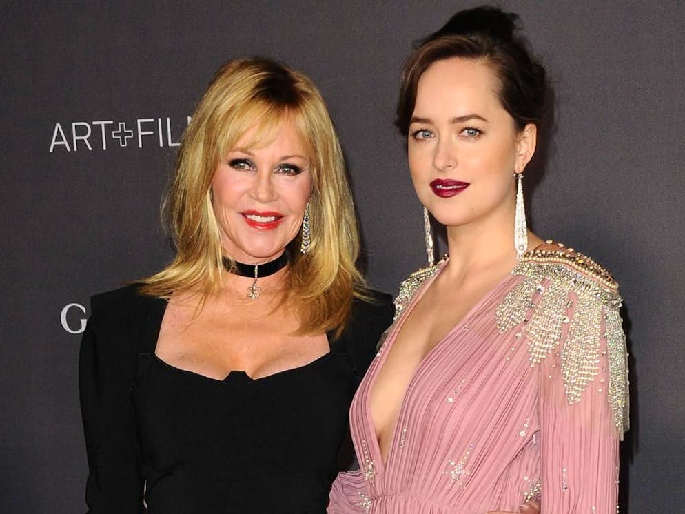 Melanie Griffith & Dakota Johnson