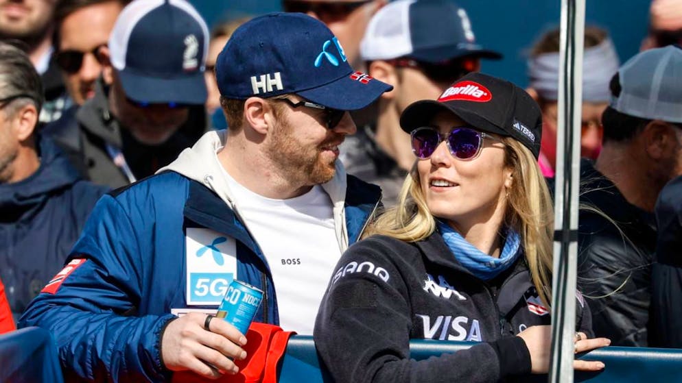 Aleksander Aamodt Kilde und seine Verlobte Mikaela Shiffrin