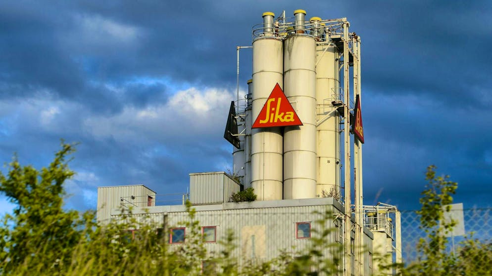 A Sika factory in Düdingen FR. (archive picture