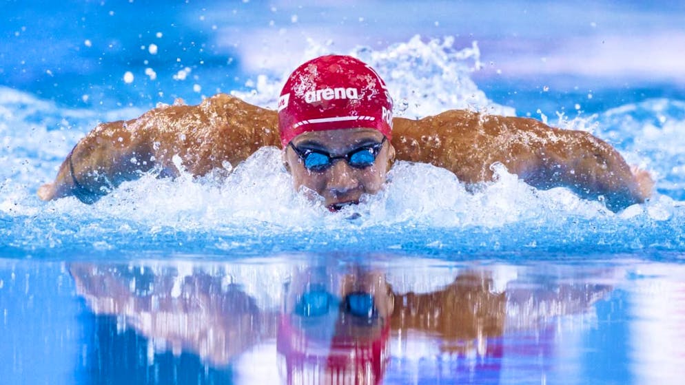 Noè Ponti ist über 100 m Delfin nicht mehr Weltrekordhalter