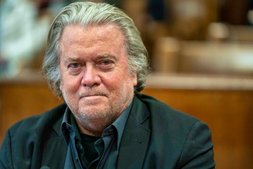 Steve Bannon war Chefstratege von Donald Trump. Heute ist er vor allem als Podcaster bekannt.