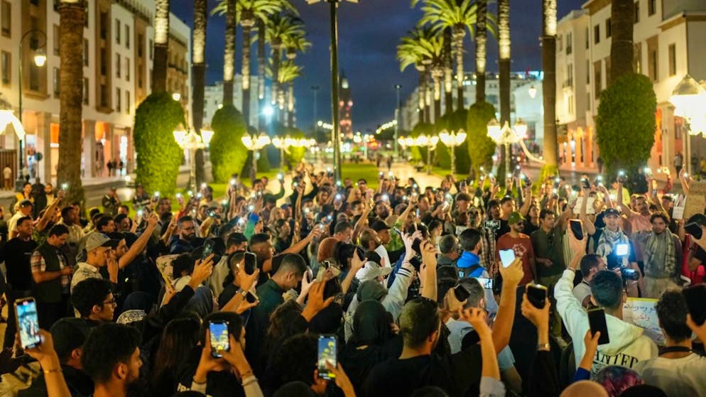 Les manifestations contre la corruption et pour des réformes dans l'éducation et le système de la santé sont quasi quotidiennes à Rabat.