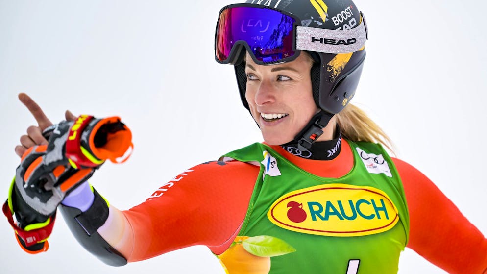 Riesenslalom in Sölden. Lara Gut-Behrami rast beim Saisonauftakt aufs Podest ++ Scheib siegt vor Moltzan