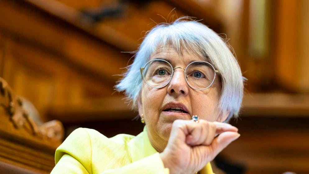 For Federal Councillor Elisabeth Baume-Schneider, equal opportunities is more of a slogan than a reality. (archive picture)