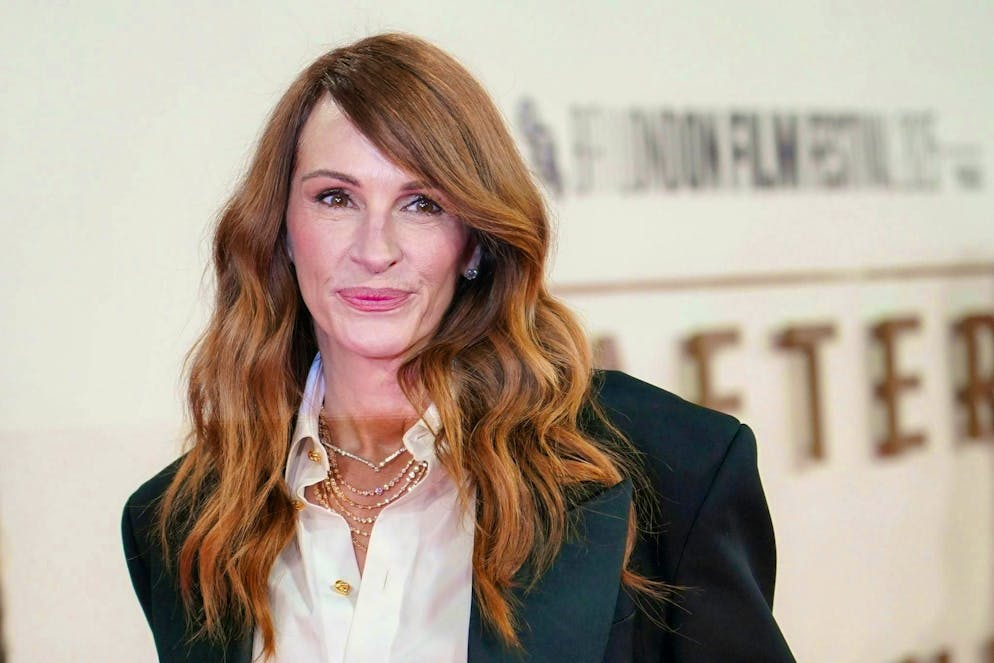 Julia Roberts at the premiere of "After the Hunt" in London on October 11: "I'm very picky."