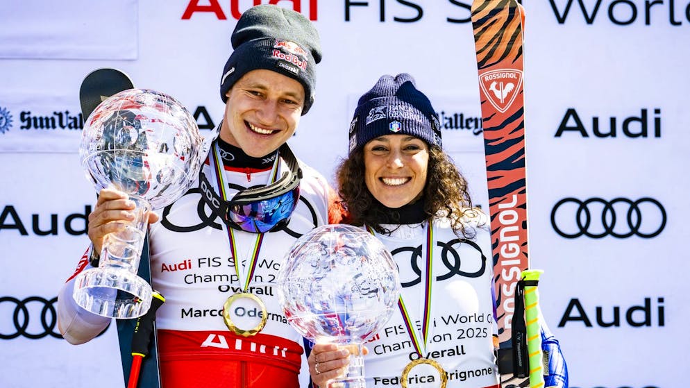 Smooch video with Brignone. Odermatt's anger about drunken 'Jogglä' and the fear of artificial intelligence