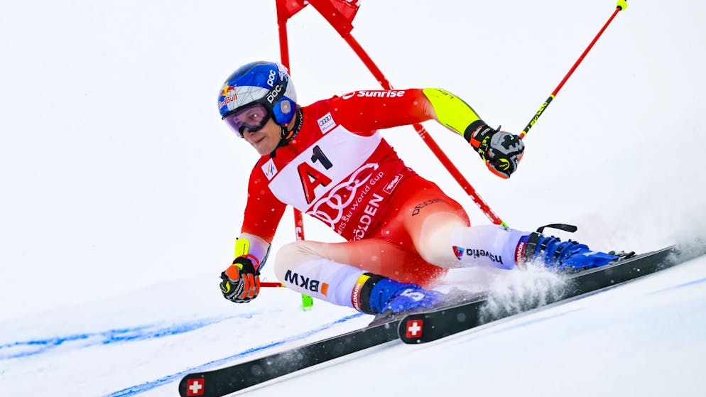 Géant de Sölden. Première manche : Marco Odermatt domine les débats
