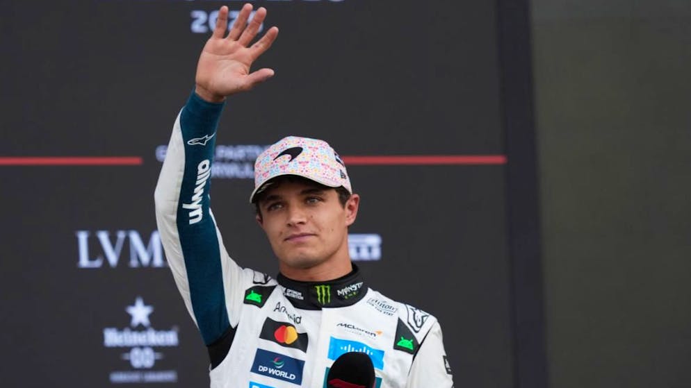 Formule 1. Lando Norris partira en pole position au Mexique