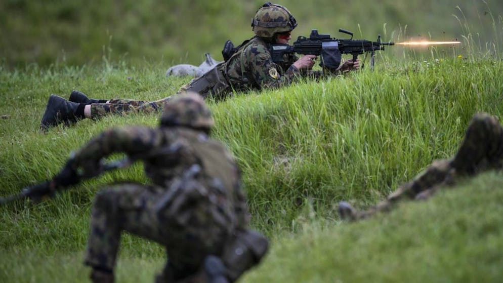 Un'esercitazione dell'esercito svizzero (immagine d'archivio)