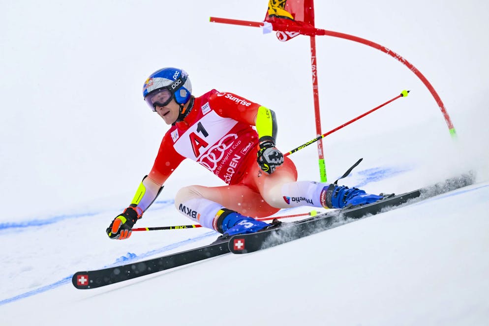 Marco Odermatt ha concluso la prova in 58"18.