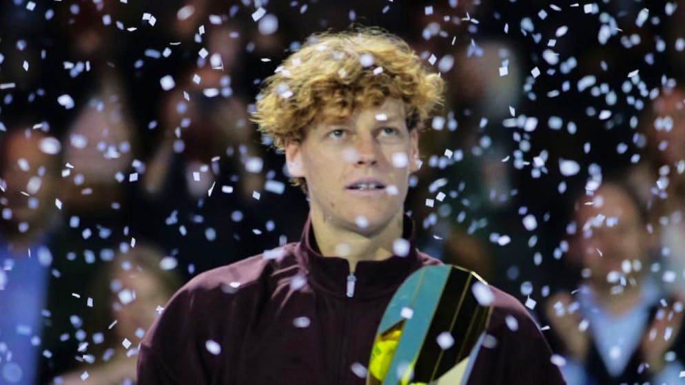 Jannik Sinner zum zweiten Mal nach 2023 Turniersieger in Wien