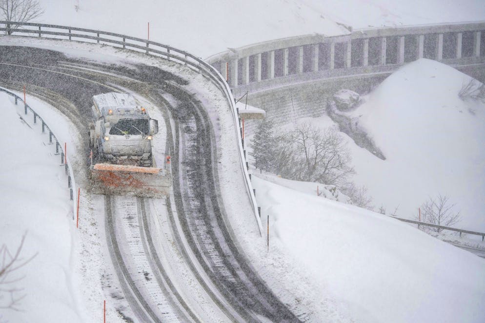 La neige perturbe la France, le Royaume-Uni et les Pays-Bas (photo prétexte, archives).