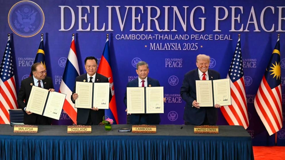 Le cessez-le-feu entre la Thaïlande et le Cambodge a été signé à Kuala Lumpur, en présence de Donald Trump.