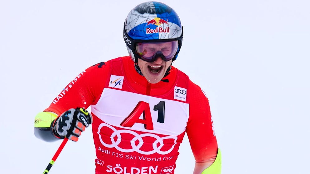 Odermatt explains his cry of joy. 