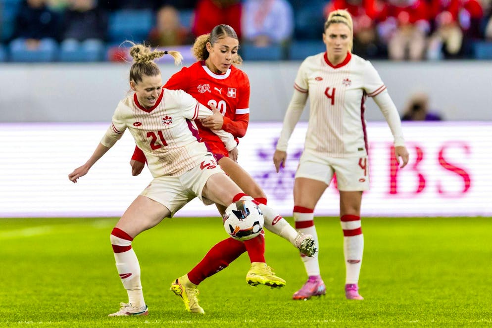 Alayah Pilgrim scored the only goal of the game against Canada.
