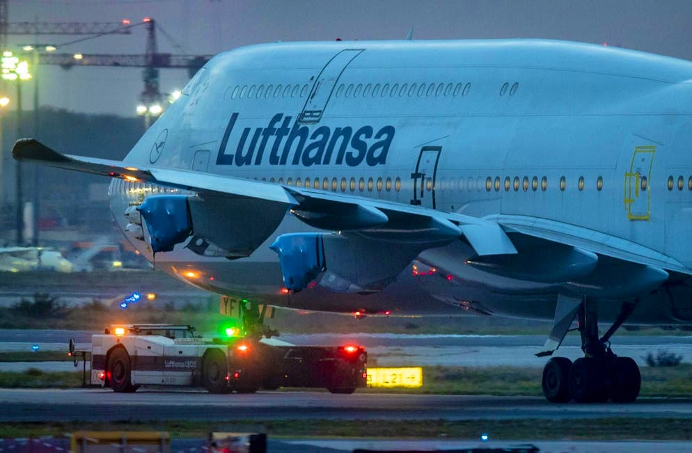 Le Boeing 747 de la Lufthansa a dû atterrir de manière imprévue à Boston.