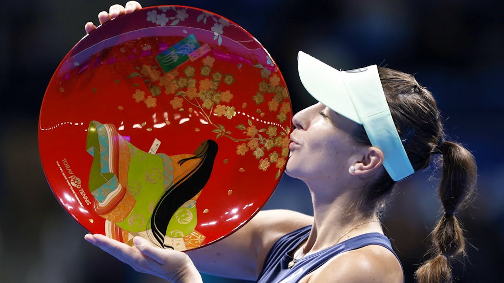 Tennis. «Je ne pouvais pas m'attendre à un tel comeback» - Bencic triomphe à Tokyo !