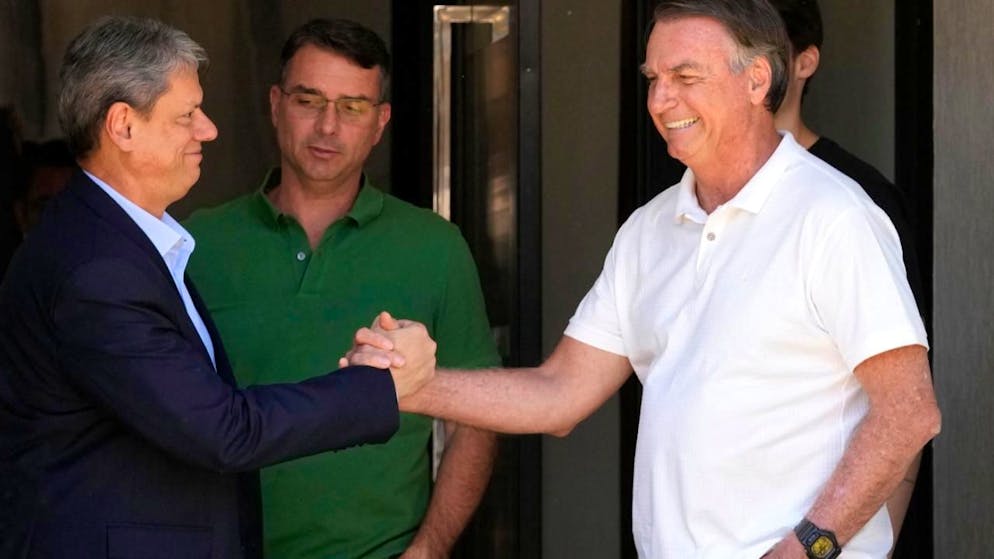 L'ex-président brésilien Jair Bolsonaro n'a pas encore été incarcéré, mais il a été assigné à résidence (archives).