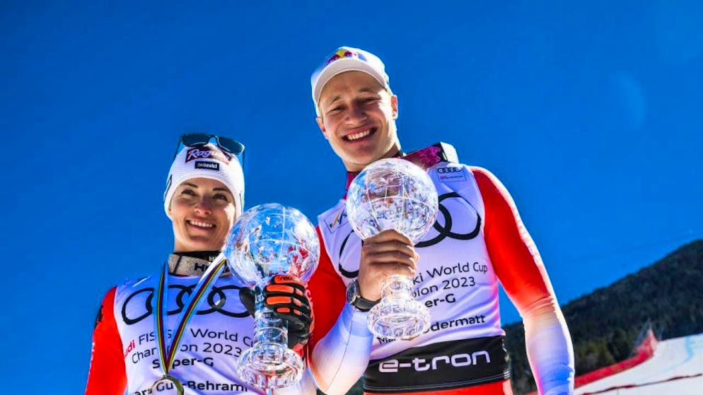 Lara Gut-Behrami and Marco Odermatt are in top form (archive photo)