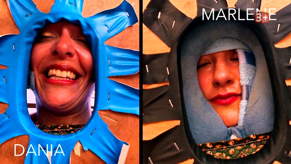 Kinder sind ok, Probleme nicht: Dania und Marlene.