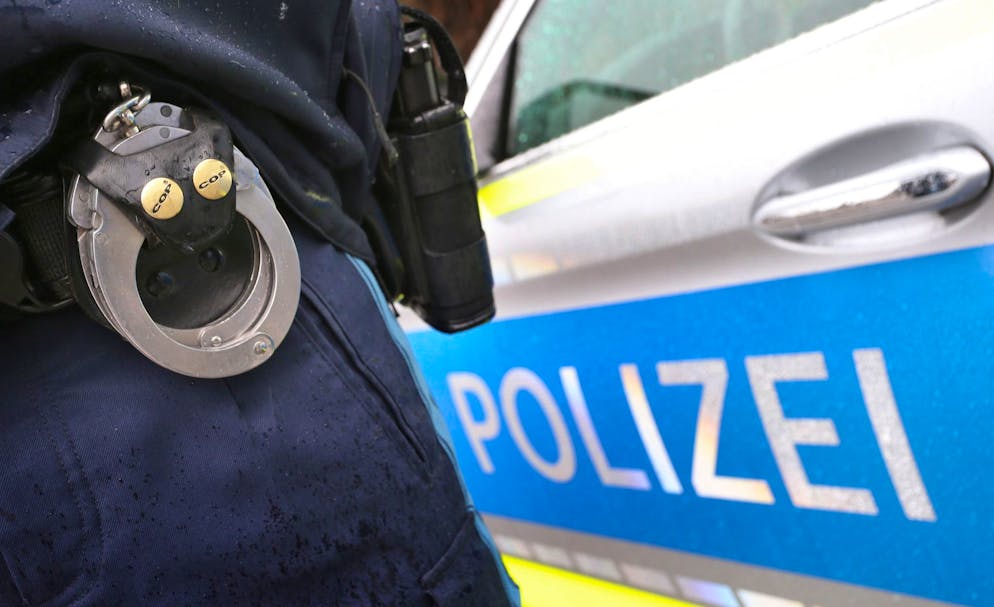 Grosseinsatz im deutschen Weil am Rhein nach einem schweren Unfall.