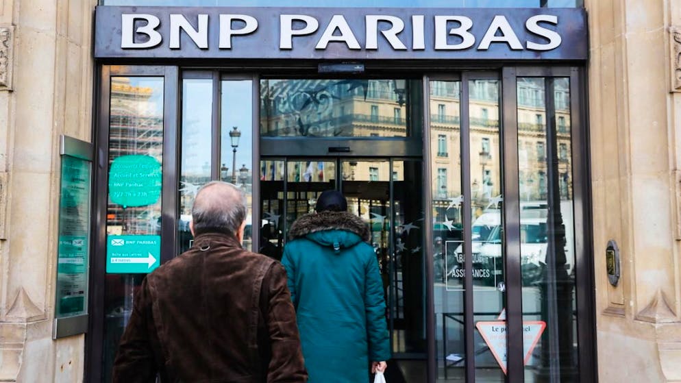 BNP Paribas a fait état d'un coût du risque - des sommes provisionnées pour faire face aux crédits impayés - en hausse de 24,1% à 905 millions d'euros, dans un contexte d'augmentation continue du nombre de faillites d'entreprises en France. (archives)
