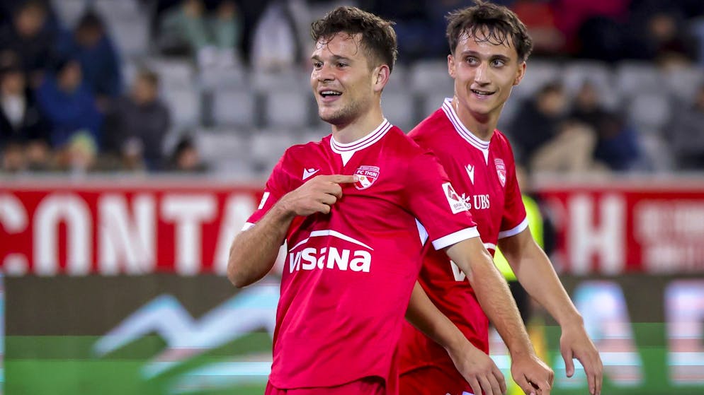 Highlights im Video. Thun schlägt Winterthur in Unterzahl und baut Tabellenführung aus