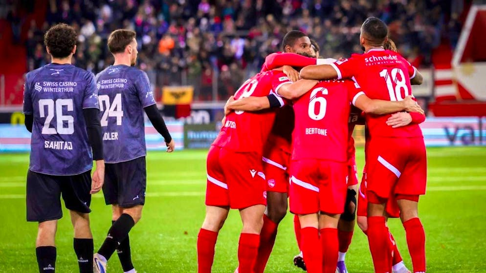 The leaders are jubilant, the bottom of the table is struggling: Thun beat Winterthur 3:0 without discussion