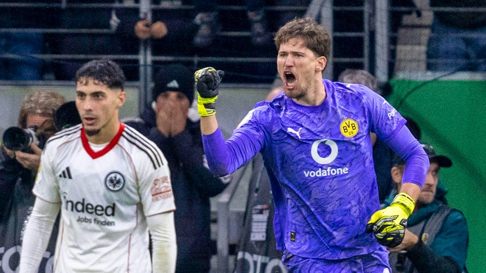 DFB-Pokal. Kobel rettet Dortmund im Penaltyschiessen gegen Frankfurt