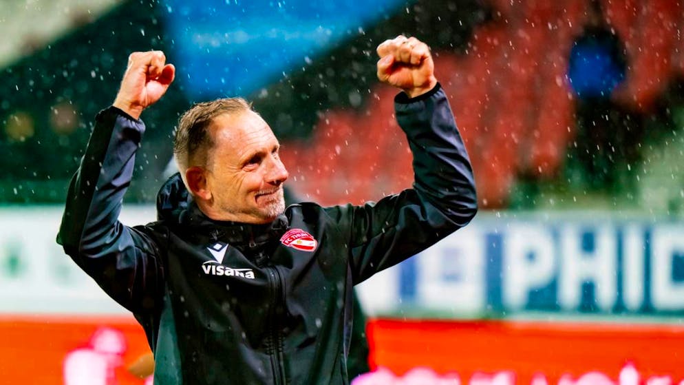 Mauro Lustrinelli befindet sich mit dem FC Thun auf einem Höhenflug