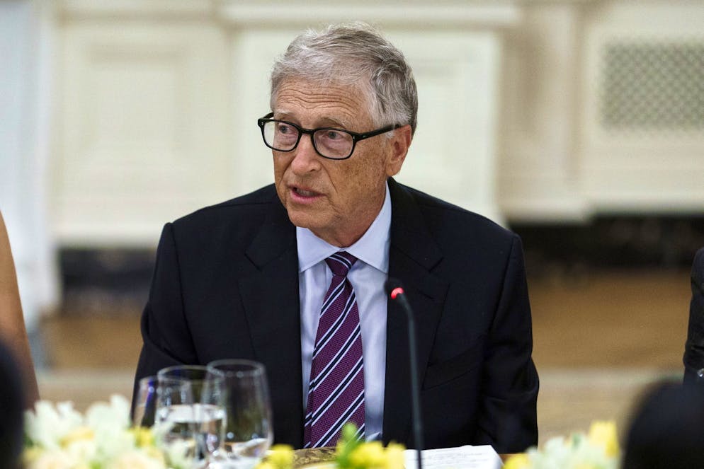 La vision de Bill Gates irrite des scientifiques, qui accusent le milliardaire de proposer un faux choix entre l'action climatique et la réduction des souffrances humaines (archive).