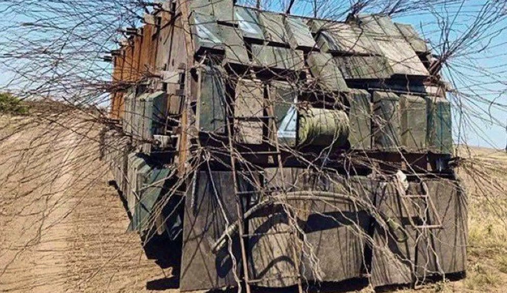 Das neue «Stachelschwein» wurde mit Platten überzogen. 