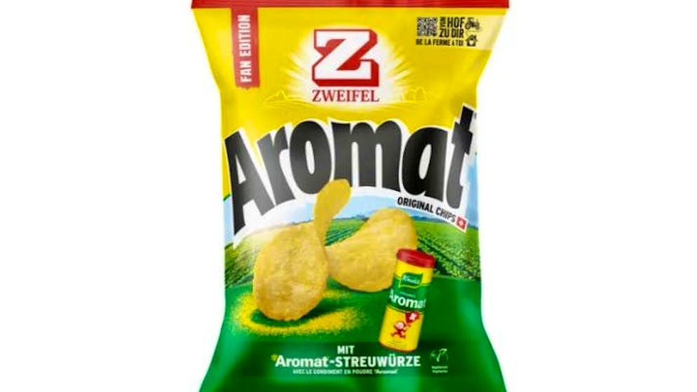 L'idea viene da TikTok. L'unione fa la forza: Zweifel lancia le patatine all'Aromat