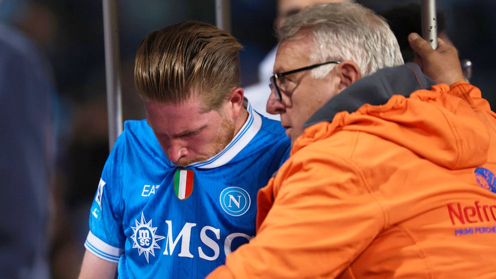 Kevin De Bruyne, blessé à une cuisse, va être opéré.