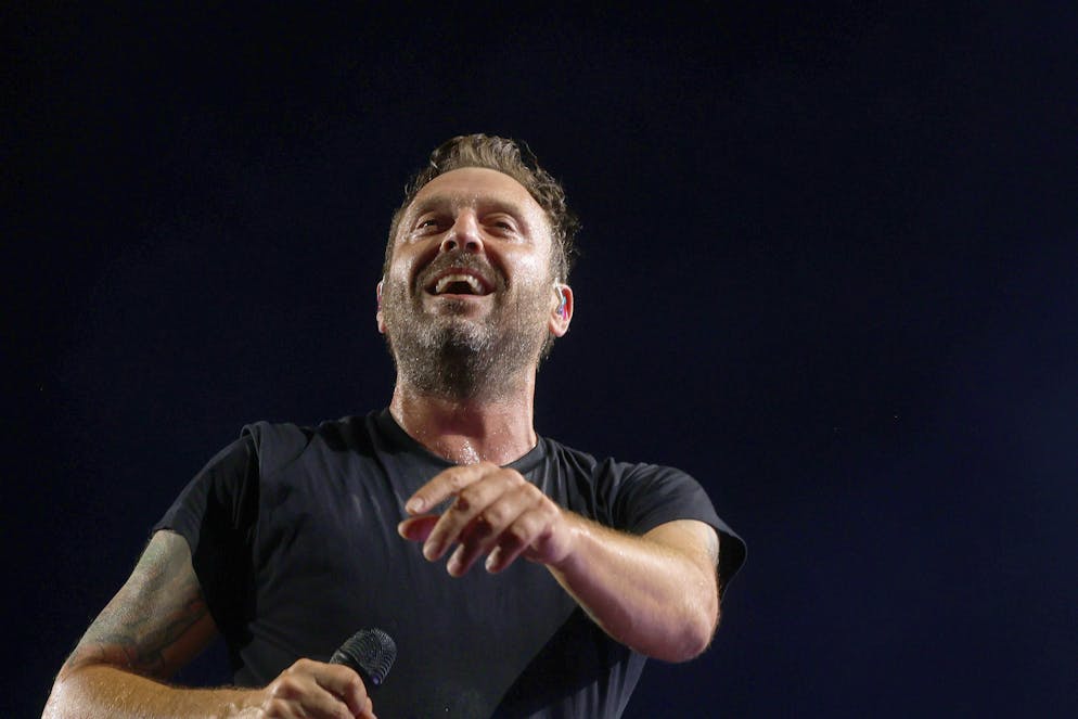 Il cantante italiano Cesare Cremonini (foto d'archivio).