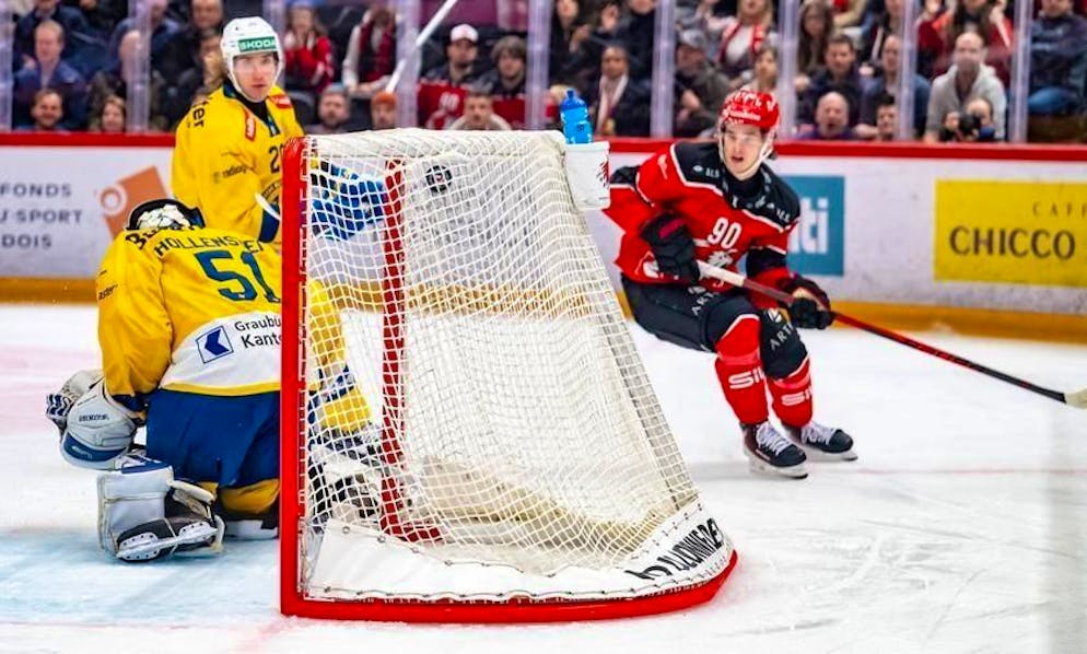 Rochette ha appena segnato il momentaneo 1-1