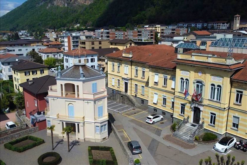 Una veduta del Palazzo comunale