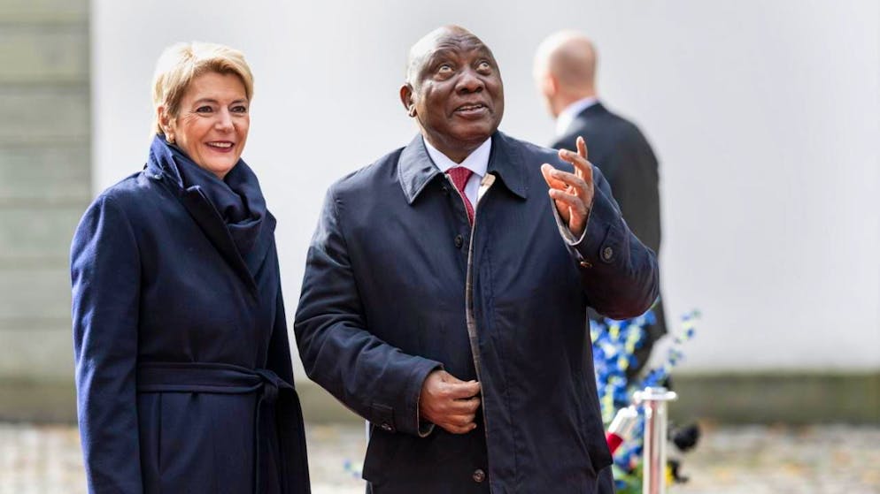 Ci sono diverse somiglianze fra Svizzera e Sudafrica, hanno evidenziato i due leader.