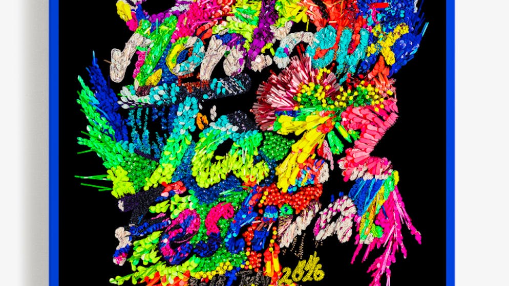 Montreux Jazz. Découvrez l’affiche haute couture de la 60e édition: «C'est un peu Où est Charlie?»