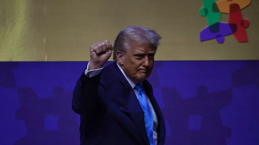 Il presidente statunitense Donald Trump