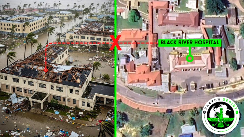 Gefälschte Bilder im Netz. Vorsicht, diese Aufnahmen zeigen nicht Hurrikan «Melissa»