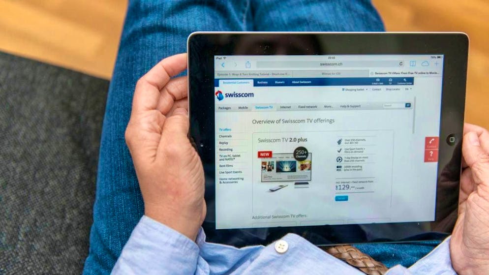 Despite a reduced sense of security on the internet, fewer Swiss people are using protection mechanisms. (symbolic image)