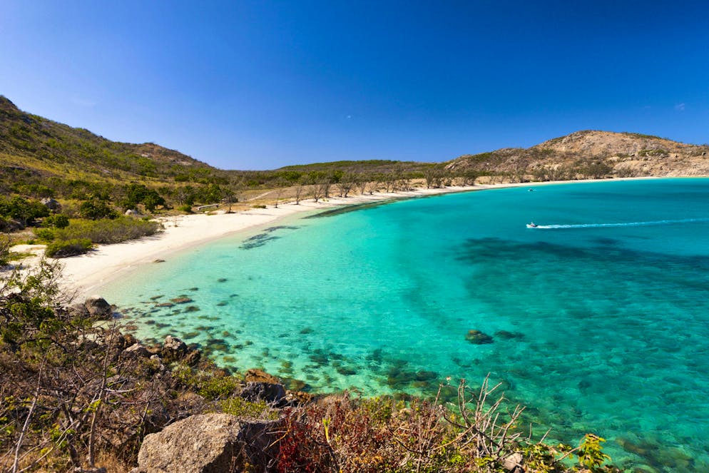 Lizard Island is part of the Australian state of Queensland.