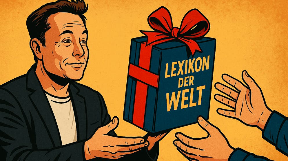 Die Online-Enzyklopädie Wikipedia ist Elon Musk schon lange ein Dorn im Auge. Der Tech-Milliardär liess bei seiner KI-Firma eine Alternative entwickeln.