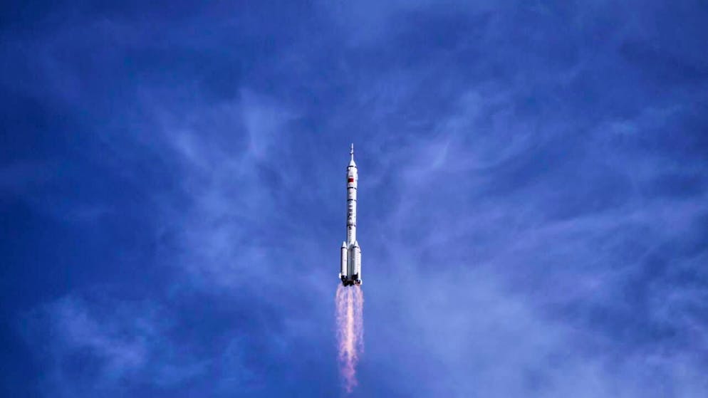 Start der "Shenzhou 20" im April 2025. (Archivbild)
