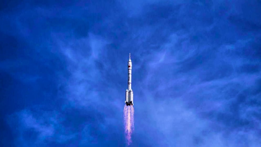 Launch of the "Shenzhou 20" in April 2025 (archive image)