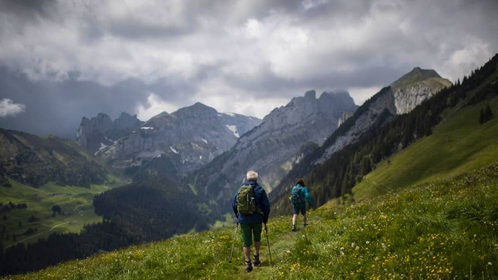 L'éboulement est survenu près de l'alpage de Sigel, dans le massif montagneux de l'Alpstein très apprécié des randonneurs (archives).