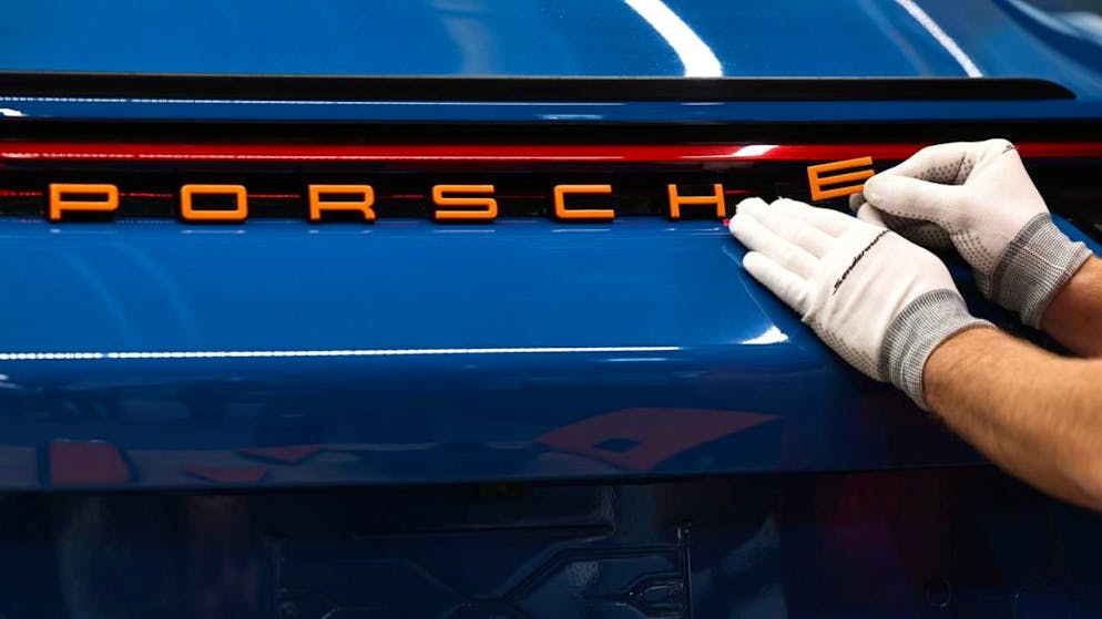 La marque haut de gamme Porsche est en perte de vitesse (archives).